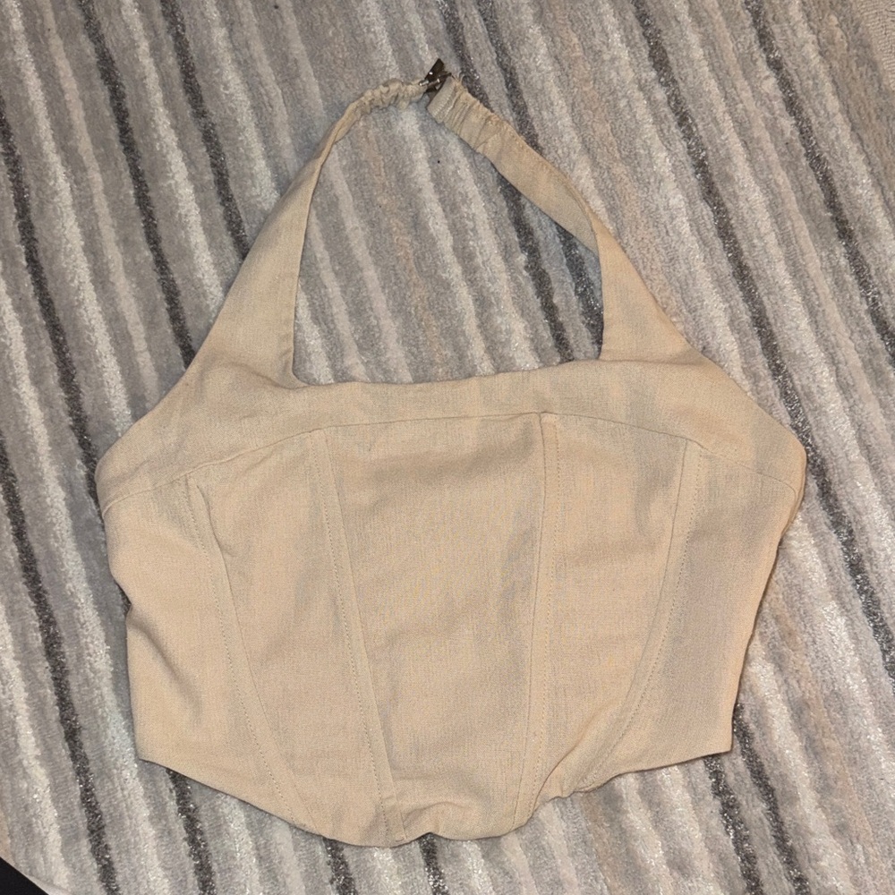 Women’s Halter Structured Top